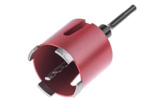 Коронка алмазная SDS+ 82мм п/б Hammer Flex 242-504  