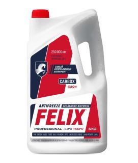 Антифриз FELIX CARBOX-40 G12+ красный 5кг