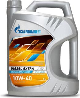 Масло моторное Gazpromneft Diesel Extra 10w40 5л п/с