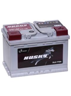 Аккумулятор HUSKY 6СТ - 78 о.п. 770А