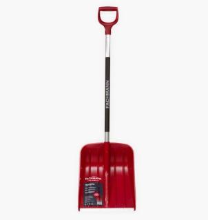 Лопата автомобильная 1350 мм пластик, красная, алюминиевая ручка 05.001 FACHMANN