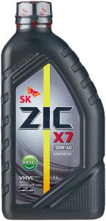 Масло моторное ZIC X7 DIESEL 10W40 1л п/с