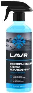 Размораживатель стекол и замков DE FROST (-80С) LAVR 500мл (уп.20шт) Ln1302