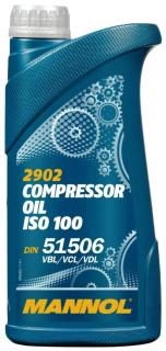 Масло компрессорное MANNOL 2902 Compressor Oil ISO 100  1л