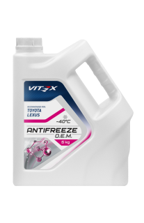 Жидкость охлаждающая Антифриз VITEX O.E.M. for Toyota Lexus -40 5кг