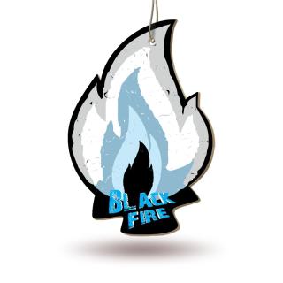 Ароматизатор AVS FireFresh (аром. Black Fire/Черный огонь) AFP-026/AMP-026 бумажный (10)