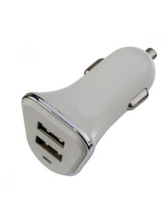 Устройство зарядное USB 2 порта (2,1А) I4616 белый PERFEO