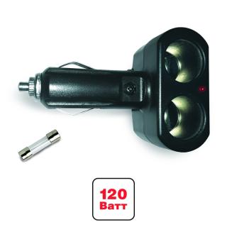 Разветвитель прикуривателя AVS 12/24(2 выхода) CS202 (20)