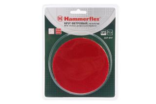 Диск полировальный д/УШМ 115x6 мм войлок Hammer Flex 227-017  PD M14 FL на липучке