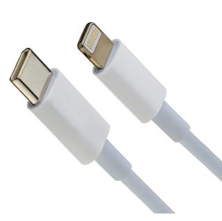 Кабель Type-C Lighting 8PIN (1м) 2.0A белый U4706 бокс PERFEO