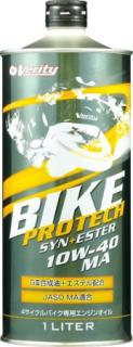 Масло моторное VERITY BIKE PROTECH SYNT+ESTER 4 TАКТ 10W40 MA 1л 
