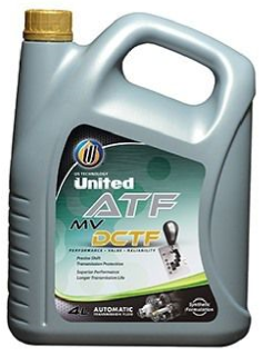 Масло трансмиссионное UNITED ATF MV-DCTF 4л