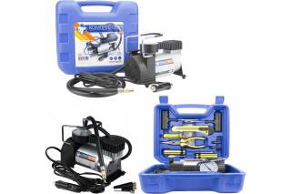 Компрессор автомобильный 35 л/мин кейс с инструментами АК-35 Nova Bright (8)
