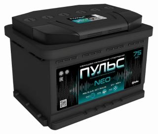 Аккумулятор ПУЛЬС NEO 75 п.п. 620А