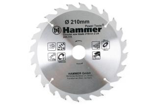 Диск пильный по дереву 210х24х20/16мм Hammer Flex 205-114 CSB WD  