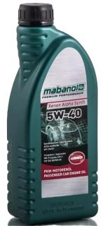 Масло моторное MABANOL Xenon Alpha Synth 5W40 A3/B4 1л синт.