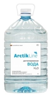 Вода дистиллированная 4,5 л