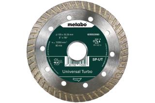 Диск алм.125x22.2 мм сплошной универсал.Turbo METABO 628552000 