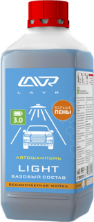Автошампунь для бесконтактной мойки LIGHT (1:20-1:50) 1 л LN2301