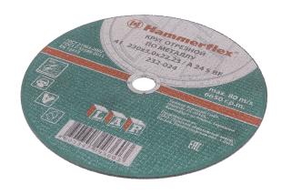 Круг отрезной металл 230x3.0x22,23 A 24 S BF Hammer Flex 232-024 