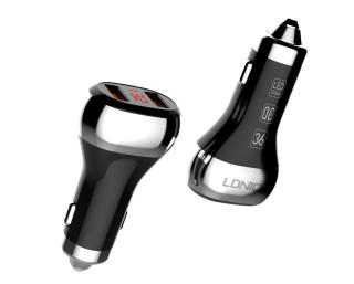Устройство зарядное USB/Type-C с QC3.0/ 2 USB+кабель Micro / 5V, 9V, 12V 