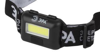 Фонарь налобный (3Вт, 3xAAA, COB LED EXTRA, влагозащита) блистер GB-607 ЭРА
