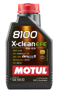 Масло моторное MOTUL 8100 X-clean EFE С2/С3 5w30 1л 
