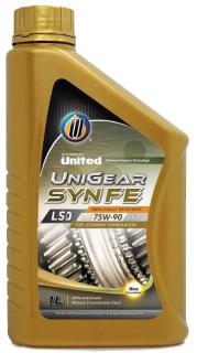 Масло трансмиссионное UNITED GEAR OIL LSD 75w90 GL-5 1л синт