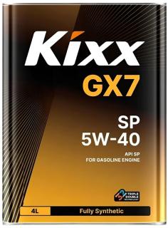 Масло моторное KIXX GX7 SP 5w40  4л синт ( G1)