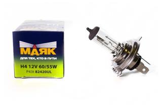 52420sw Н4 12V 60/55W P43t SUP WHITE Маяк