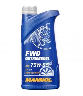 Масло трансмиссионное MANNOL 8101 FWD 75w85 GL-4 п/с 1л 