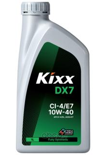 Масло моторное KIXX DX7 CI-4/E7 10W40 (HD1) 1л