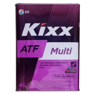 Трансмиссионная жидкость KIXX ATF Multi Plus 4л (мет.канистра)