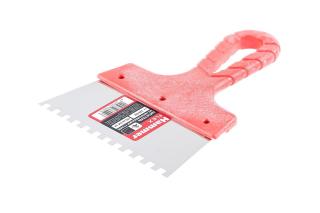 Шпатель зубчатый 150 мм 6х6мм нерж.сталь Hammer Flex  238-029 