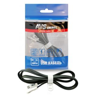 Кабель AVS для iphone 5 (1м) IP-551 плоский