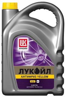 Жидкость охлаждающая ЛУКОЙЛ АНТИФРИЗ G12 YELLOW 5кг