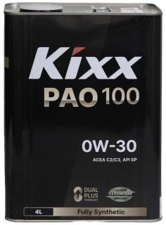 Масло моторное KIXX PAO 1 SР 0w30 4л