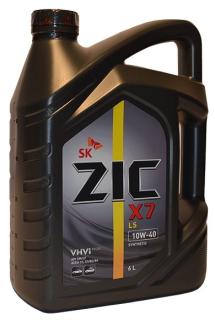Масло моторное ZIC X7 LS 10W40 6л синт
