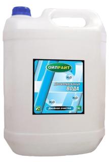 Вода дистиллированная OILRIGHT 10л