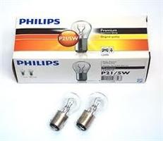 Лампа PHILIPS 12499CP P21/5W BAY15d Vision 12V 21/5W ( 12499ф ) / 10box