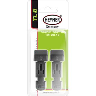 Адаптеры для щеток с верхн. замком TL B (2 шт) Heyner