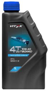 Масло моторное Vitex 4TAKT Outboard 10w40 1л