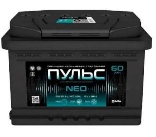 Аккумулятор ПУЛЬС NEO 60 о.п. 500А