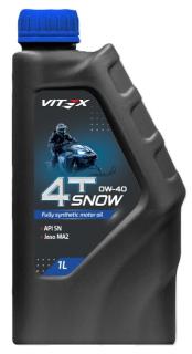 Масло моторное Vitex Snow 4TAKT 0W40 1л