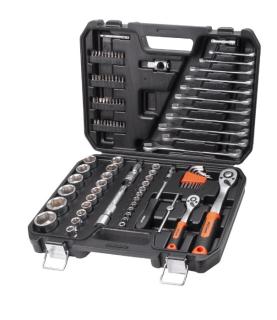 Набор инструмента профессиональный 1/4",1/2" (97 предмета)(6 граней) AV Steel