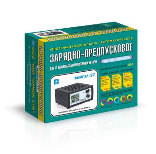 Зарядное устройство Орион"Вымпел-37"0-20А, 14.1/14.8/16В сегментный ЖК индикатор