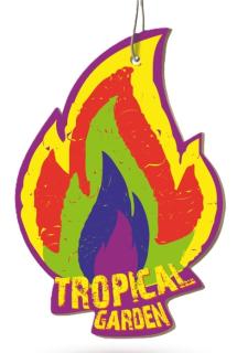 Ароматизатор AVS FireFresh Tropical garden (Тропический лес) AFP-007 бумажный