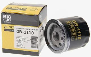 BIG FILTER GB-1110 Фильтр масляный Aveo 1.2,Spark;DAEWOO Matiz