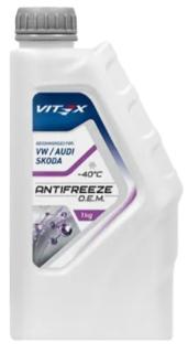 Жидкость охлаждающая Антифриз VITEX O.E.M. for VW Audi Skoda -40 1кг