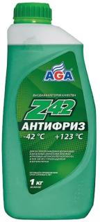 Жидкость охлаждающая AGA048Z Антифриз зеленый Z42 1кг